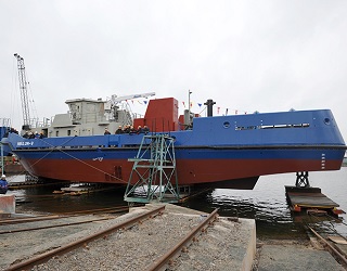 «НІБУЛОН» спустив на воду другий буксир проекту POSS-115